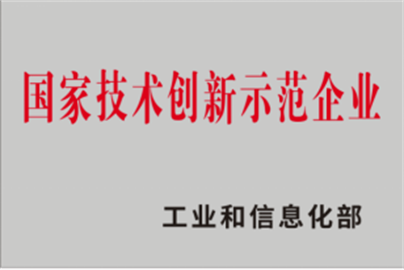 國(guó)家技術(shù)創(chuàng)新示范企業(yè)