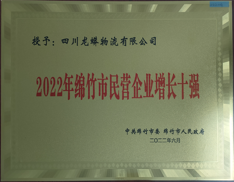 民營(yíng)企業(yè)增長(zhǎng)十強(qiáng)